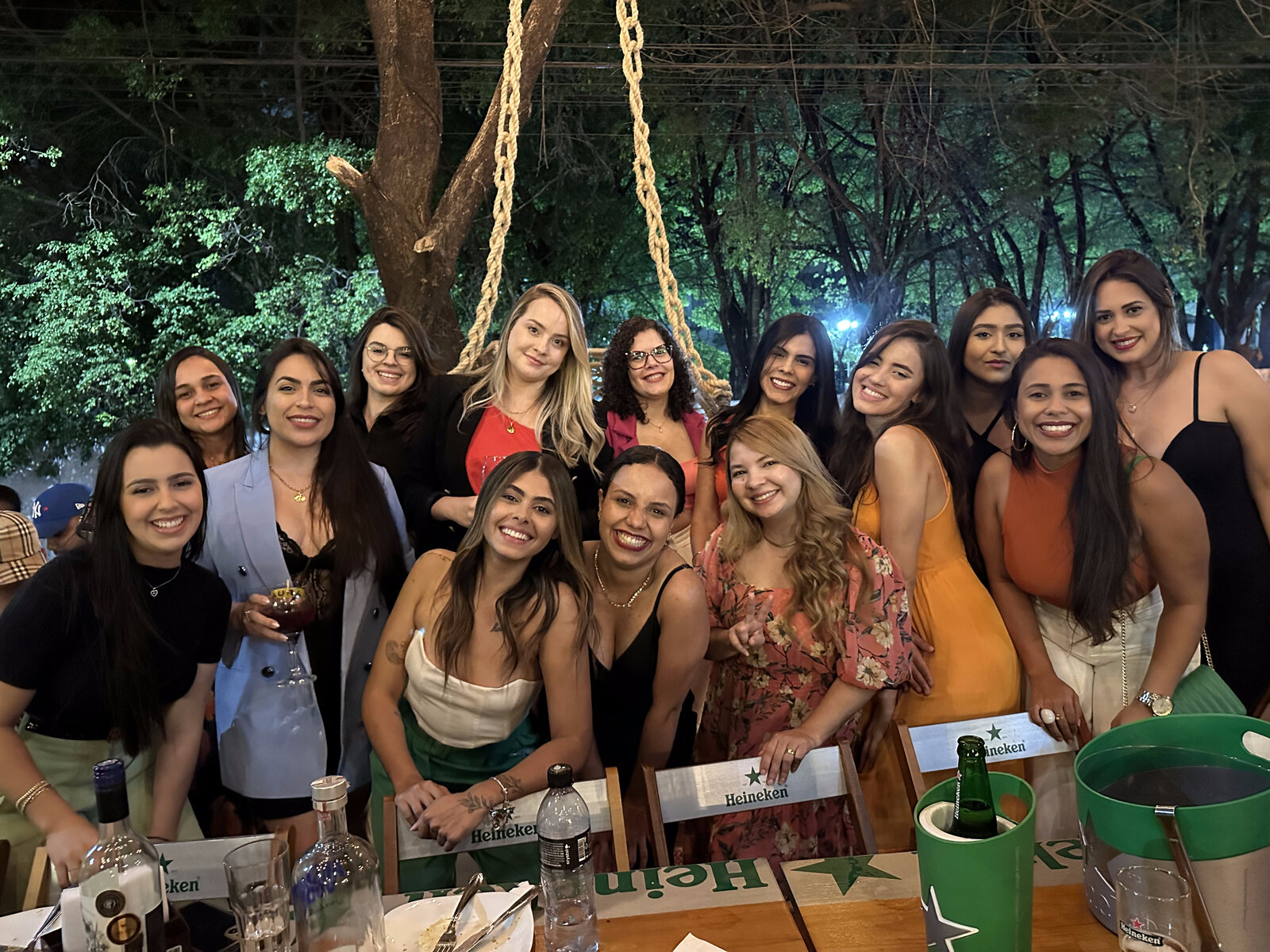 Confraternização do time da Kentro em ambiente externo