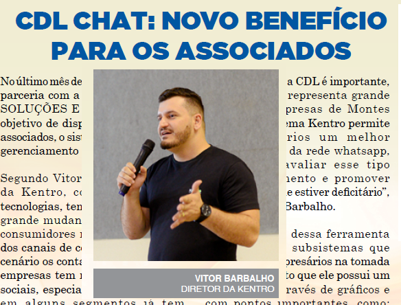 CDL CHAT - NOVO BENEFÍCIO PARA OS ASSOCIADOS